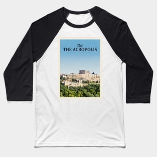 Visit The Acropolis Baseball T-Shirt